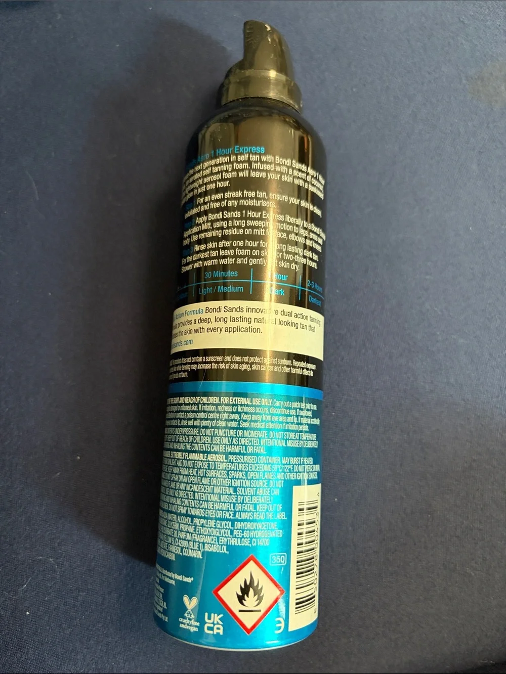 Bondi Sands Aero Aerated Self Tanning Foam - Blue